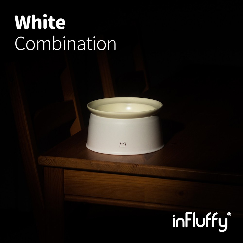 分體組合陶瓷寵物碗